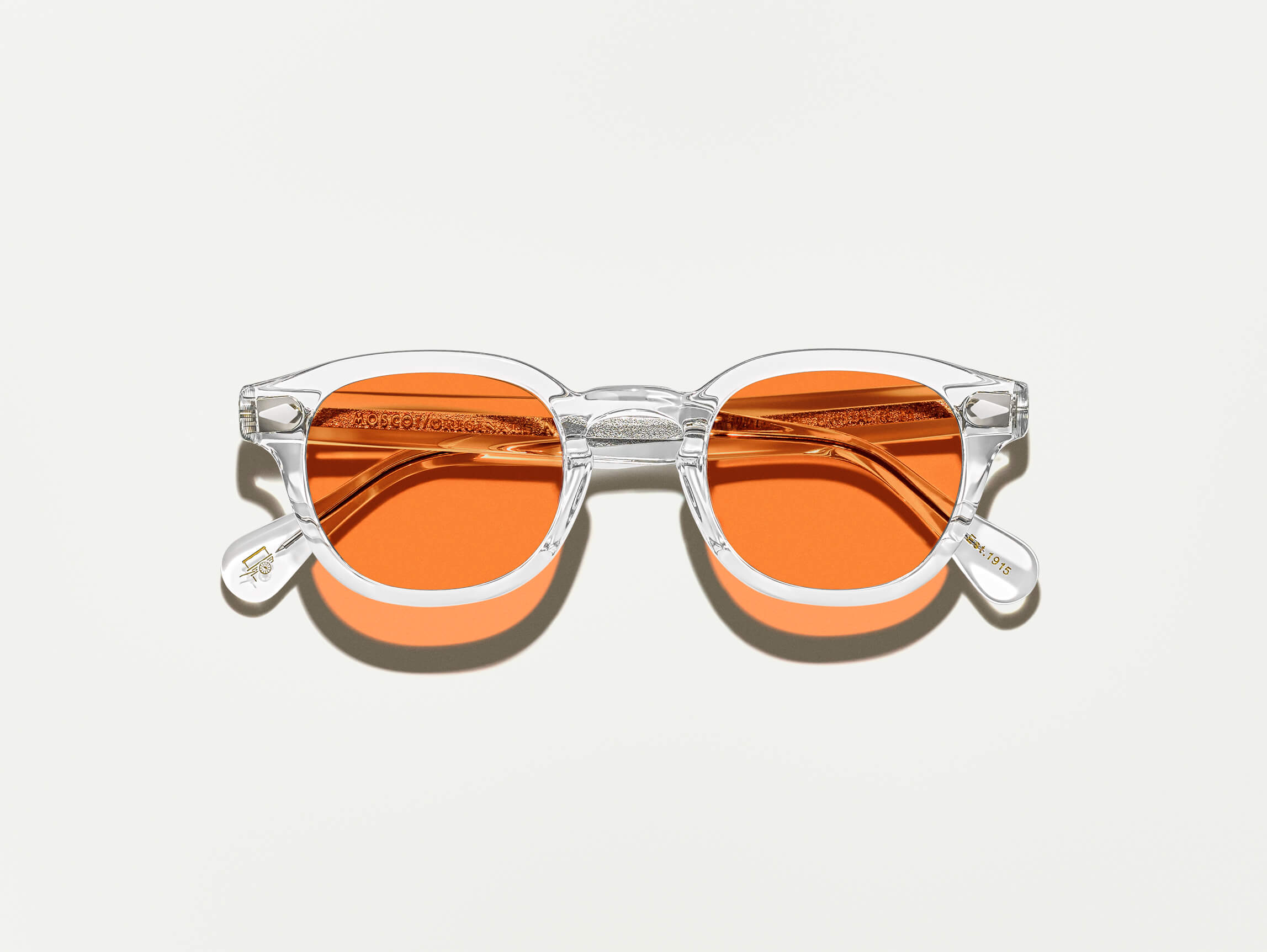 The LEMTOSH Crystal with Woodstock Orange Tinted Lenses