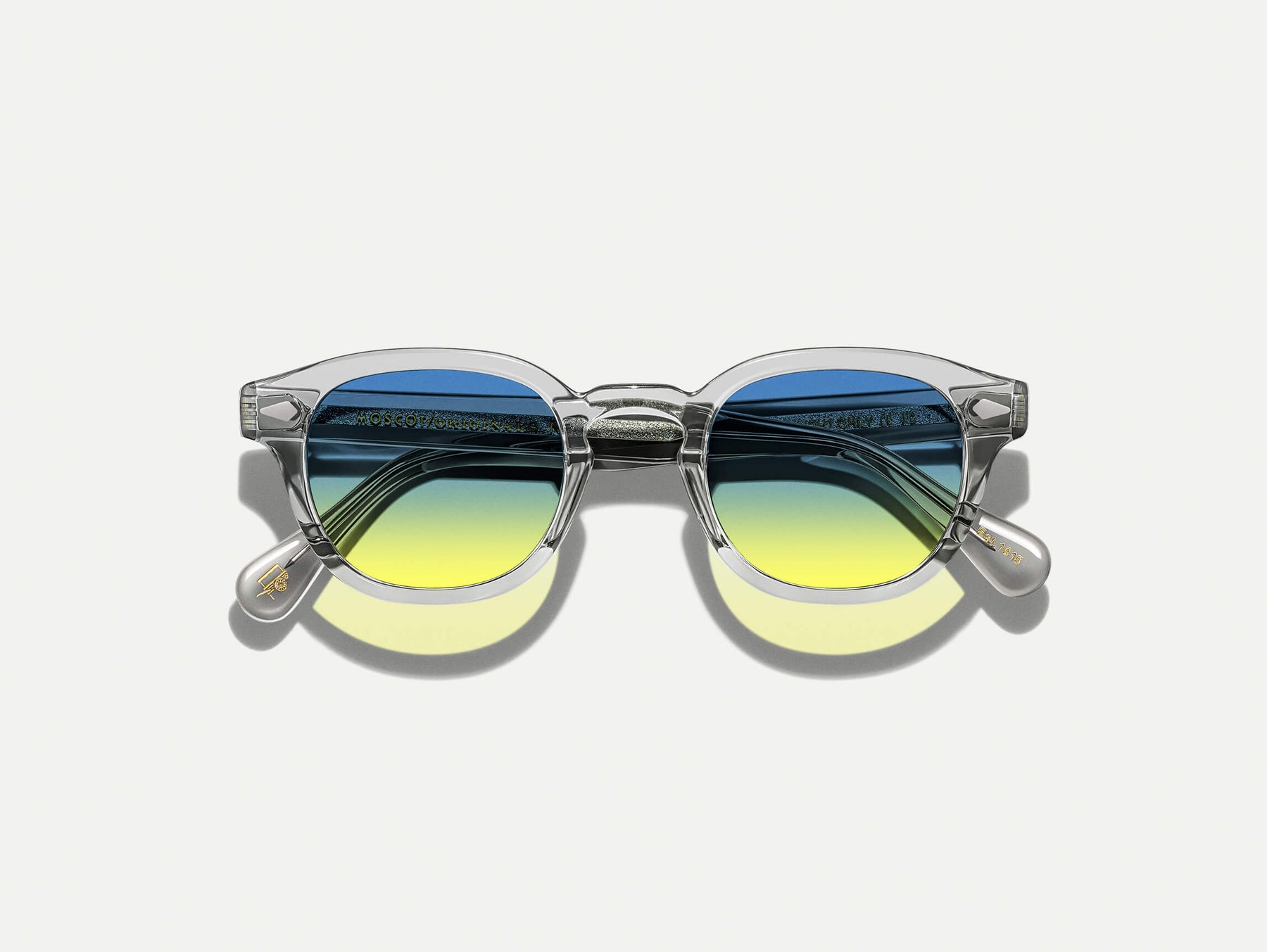 LEMTOSH in Light Grey Tinted Glasses MOSCOT - Main Image