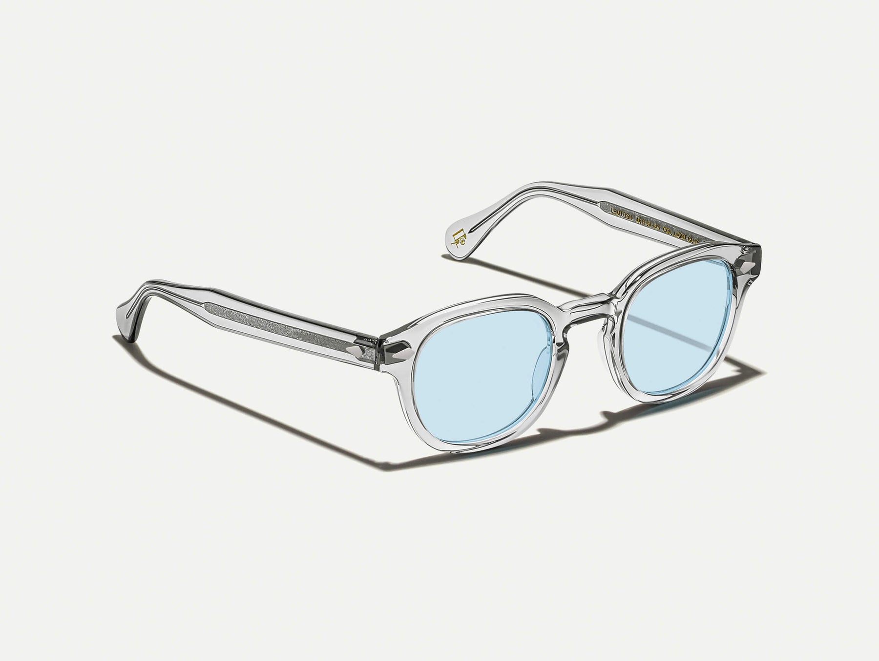 The LEMTOSH Light Grey with Bel Air Blue Tinted Lenses
