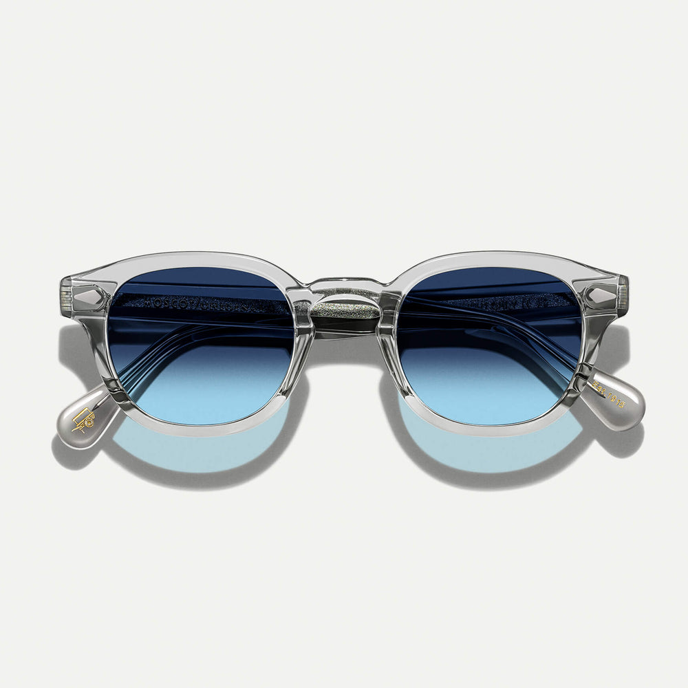 #color_denim blue | The LEMTOSH Light Grey with Denim Blue Tinted Lenses