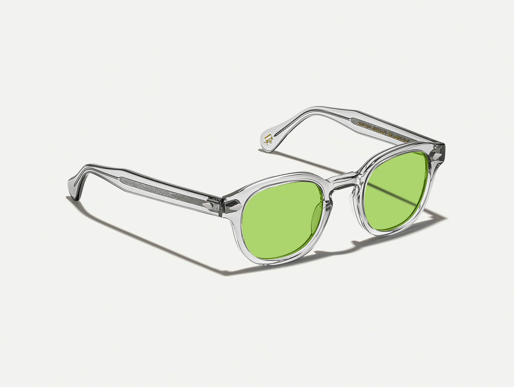 The LEMTOSH Light Grey with Garnet Green Tinted Lenses