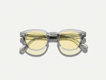 LEMTOSH Light Grey مع عدسات ملونة بلون Pastel Yellow