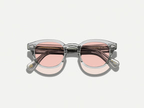 The LEMTOSH Light Grey with New York Rose Tinted Lenses