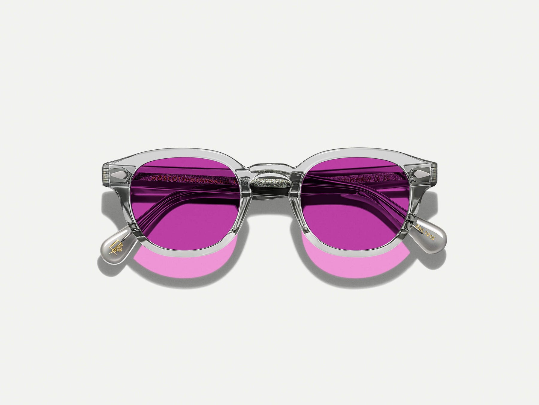 The LEMTOSH Light Grey with Purple Nurple Tinted Lenses