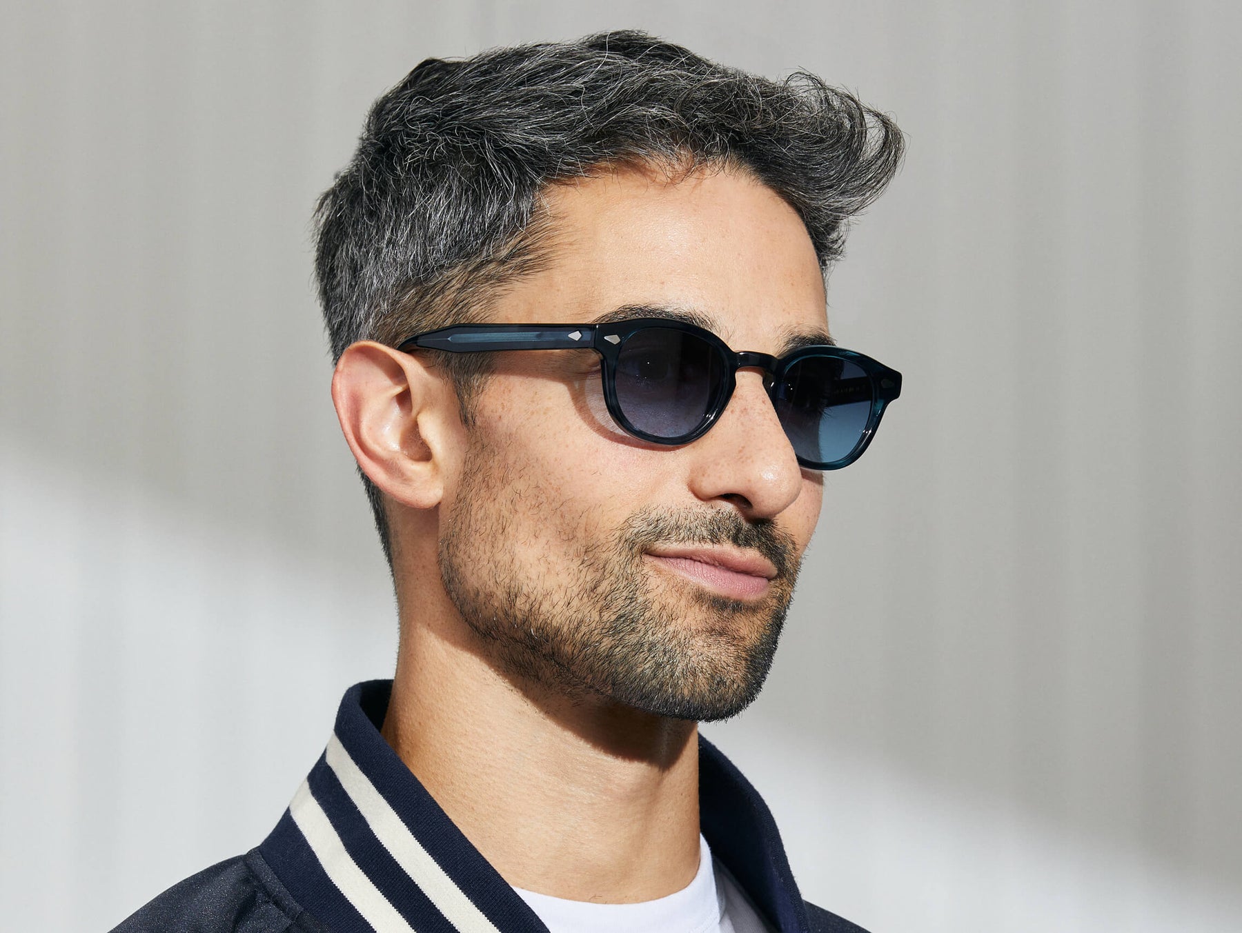 Polarized Sunglasses Moscot Mens Glasses LEMTOSH MONOCHROME INK