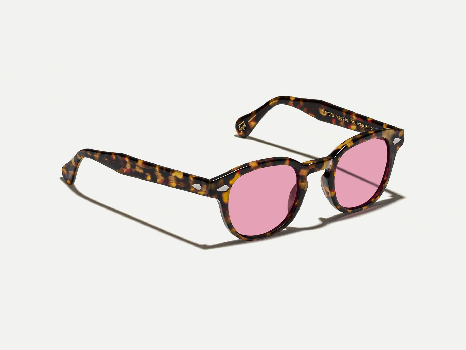 The LEMTOSH in Tortoise with ROSE+ Tint