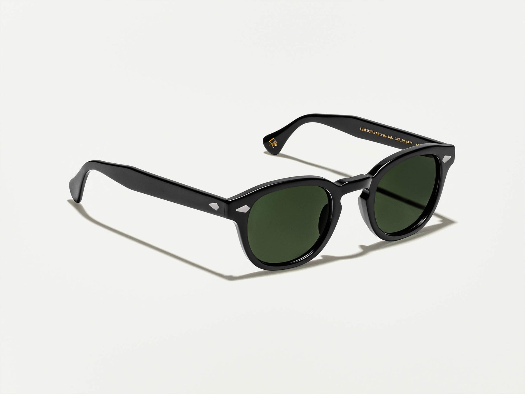 The LEMTOSH SUN in Black with G-15 Glass Lenses