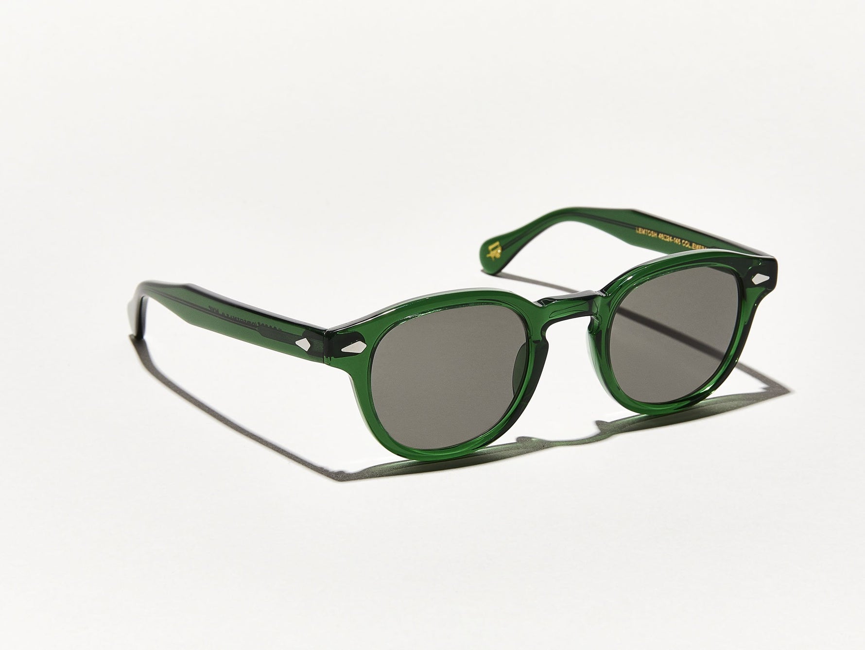 The LEMTOSH SUN-POLARIZED in Emerald with Grey Polarized Lenses