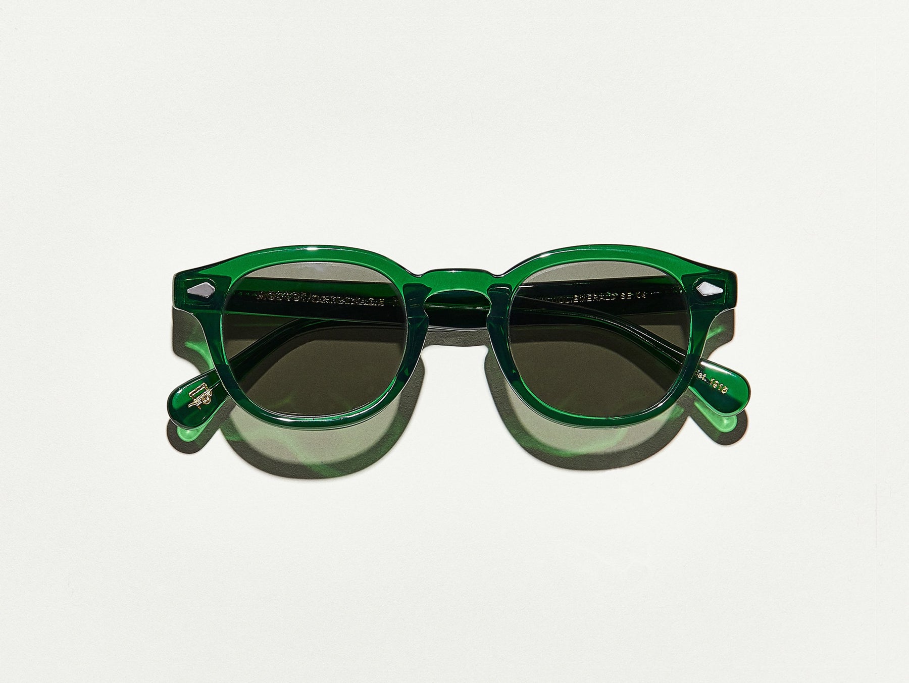 The LEMTOSH SUN-POLARIZED in Emerald with Grey Polarized Lenses