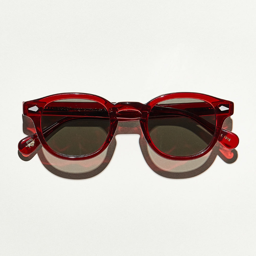 #color_ruby | The LEMTOSH SUN-POLARIZED in Ruby with Grey Polarized Lenses