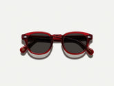 #color_ruby | The LEMTOSH SUN in Ruby with Grey Glass Lenses