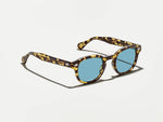The LEMTOSH SUN in Tokyo Tortoise with Mineral Blue Glass Lenses