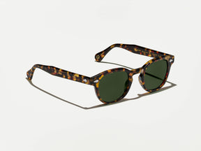 The LEMTOSH SUN in Tortoise with G-15 Glass Lenses