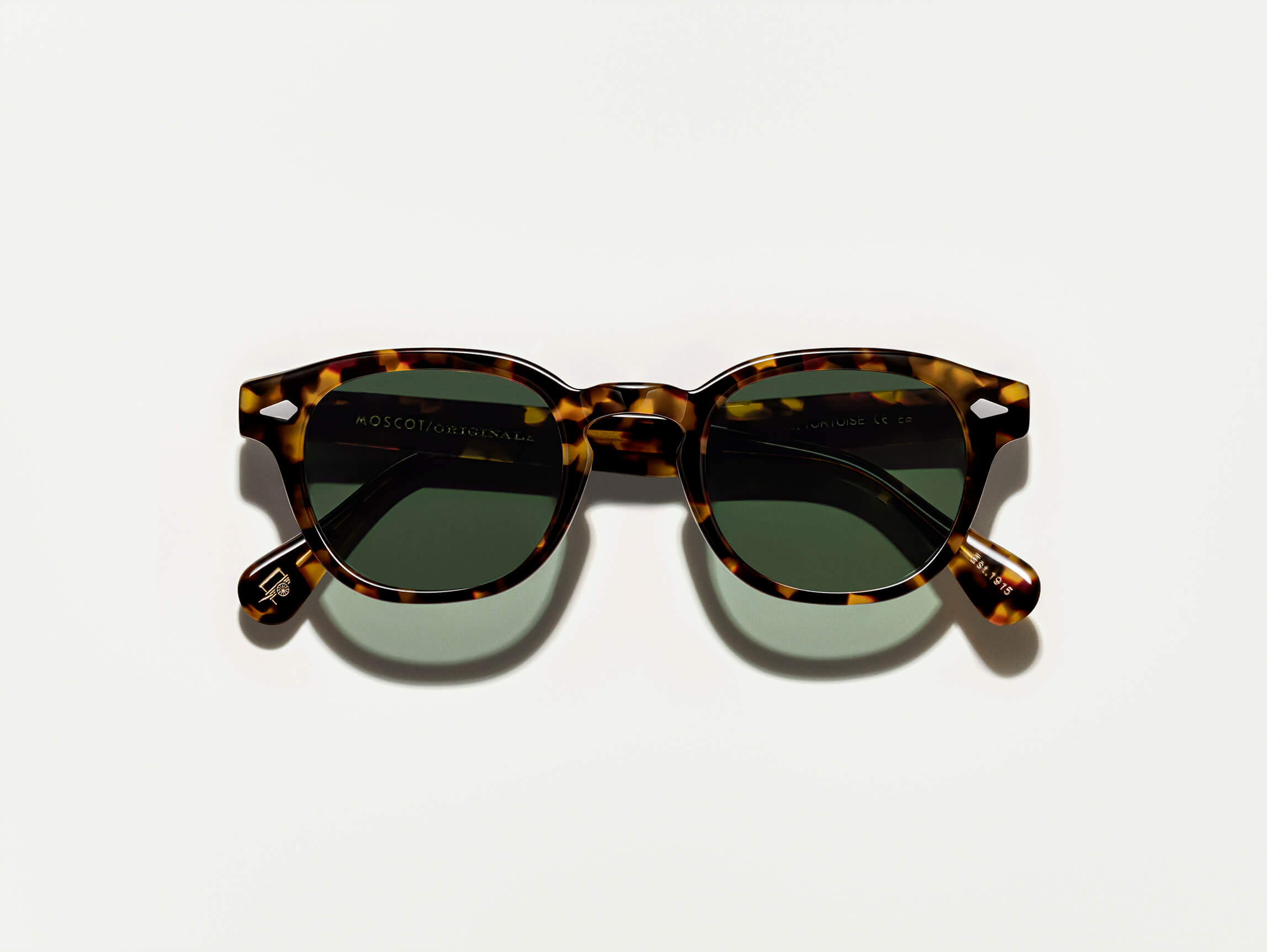 The LEMTOSH SUN in Tortoise with G-15 Glass Lenses