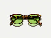 #color_garnet green | The LEMTOSH Tortoise with Garnet Green Tinted Lenses