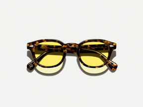 The LEMTOSH Tortoise with Mellow Yellow Tinted Lenses