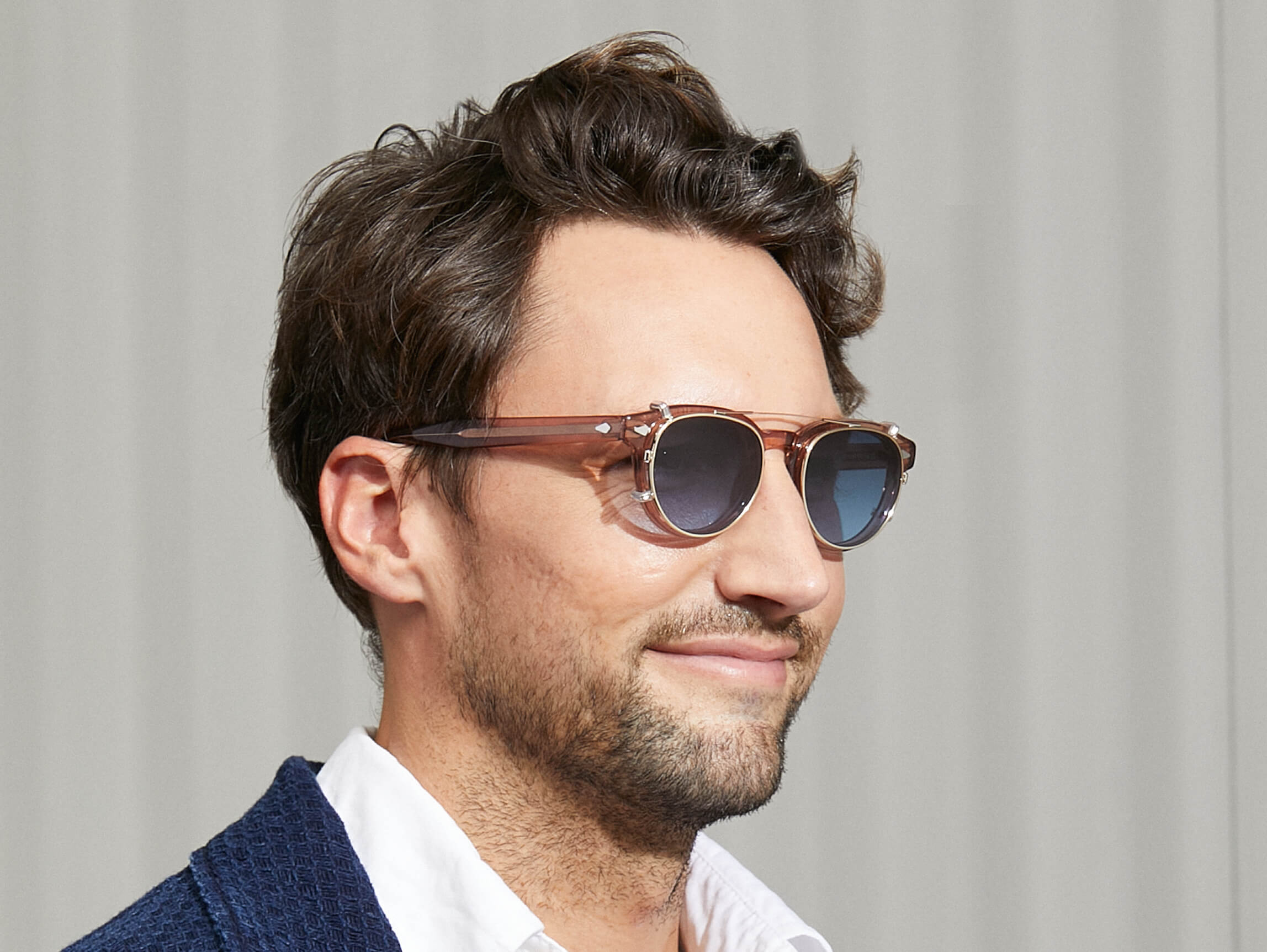 MAYDELA CLIP GOLD WITH CUSTOM MADE TINTS™ | MOSCOT
