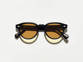#color_black | The MAYDELA SUN in Black with Amber Tinted Lenses