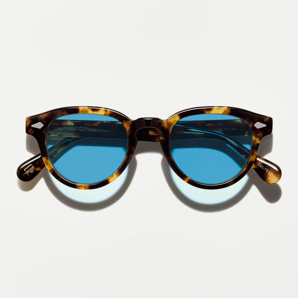 #color_classic havana | The MAYDELA SUN in Classic Havana with Celebrity Blue Tinted Lenses