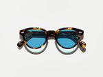 The MAYDELA SUN in Classic Havana with Celebrity Blue Tinted Lenses