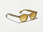 The MAYDELA SUN in Olive Brown with Chestnut Fade Tinted Lenses