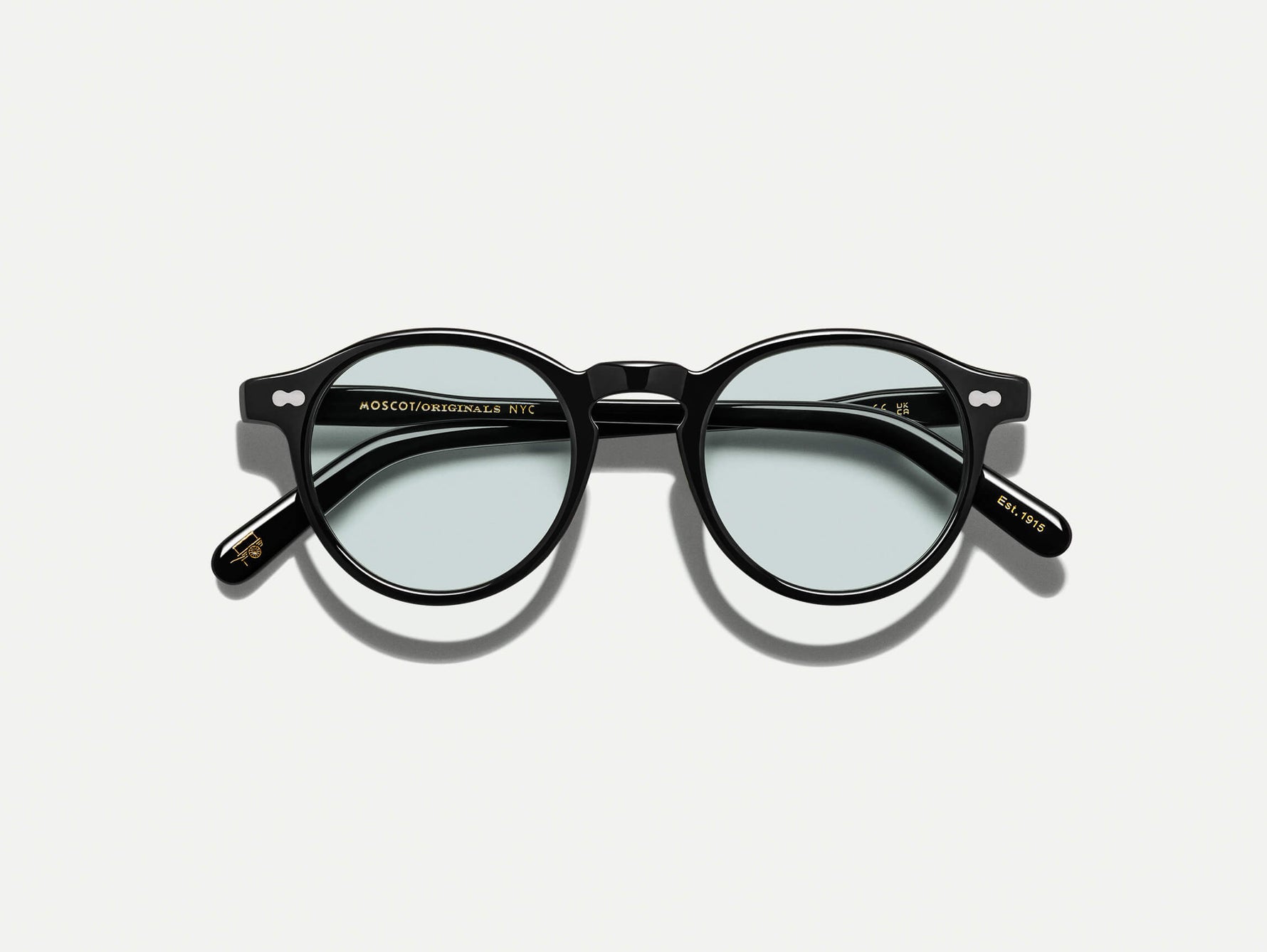 The MILTZEN in Black with BLUE+ Lenses
