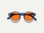 The MILTZEN NYC CHAMPS EDITION in Sapphire with Woodstock Orange Tinted Lenses