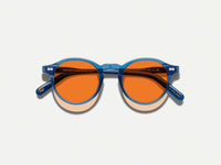 #color_sapphire | The MILTZEN NYC CHAMPS EDITION in Sapphire with Woodstock Orange Tinted Lenses