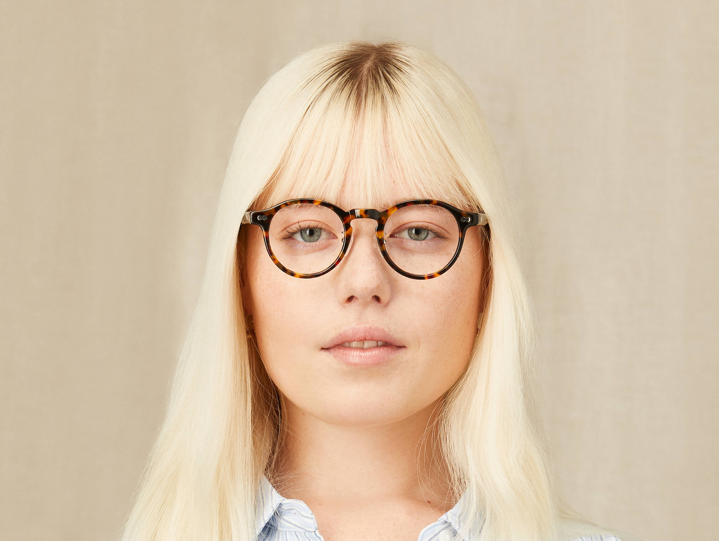 MILTZEN W/ Metal Nose Pads | Round Glasses | MOSCOT