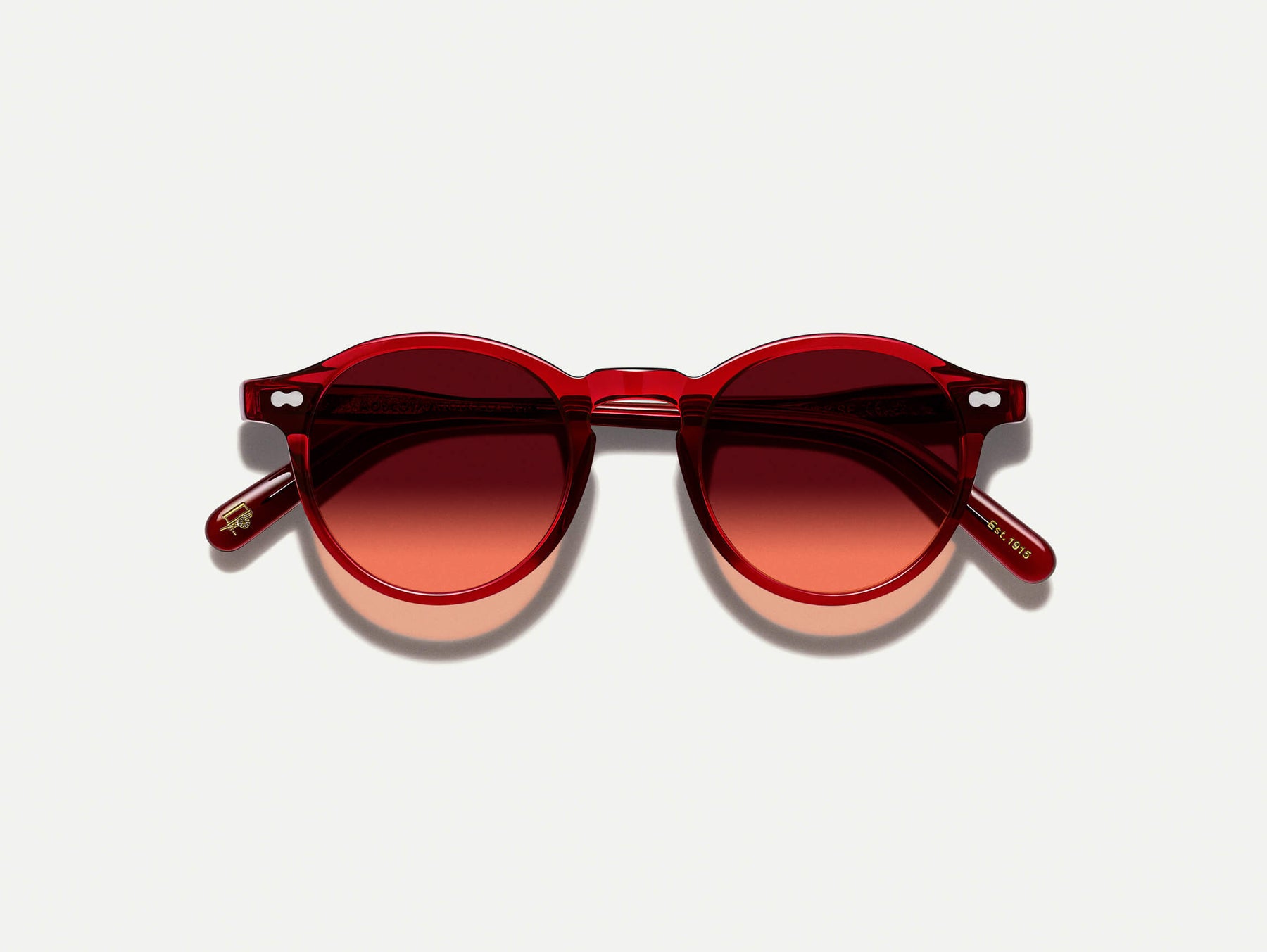 The MILTZEN in Ruby with Cabernet Tinted Lenses