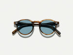 The MILTZEN in Bark with Mineral Blue Tinted Lenses