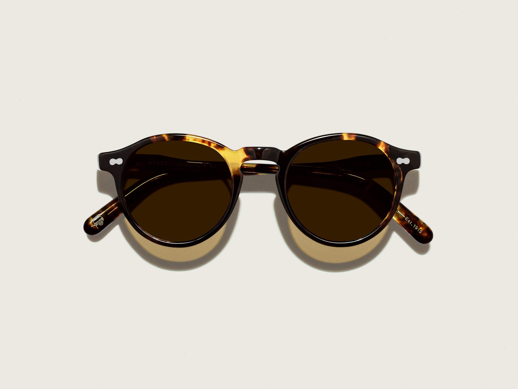 The MILTZEN in Classic Havana with Cosmitan Brown Glass Lenses