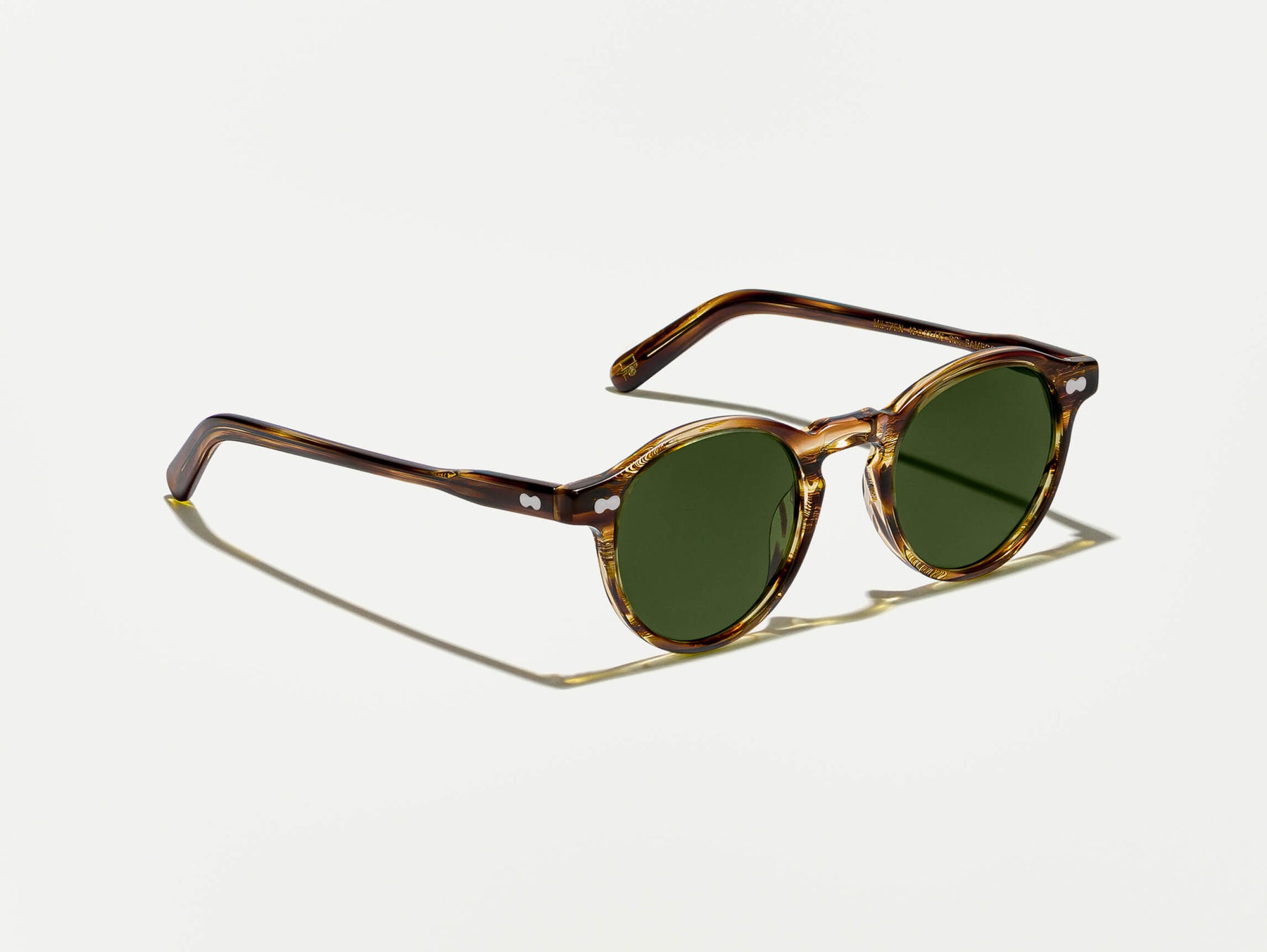 The MILTZEN in Bamboo with Calibar Green Glass Lenses