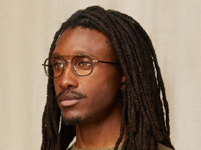 Model is wearing The MIZER in size 51 in Dark Green