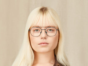 Model is wearing The MIZER in size 51 in Light Blue