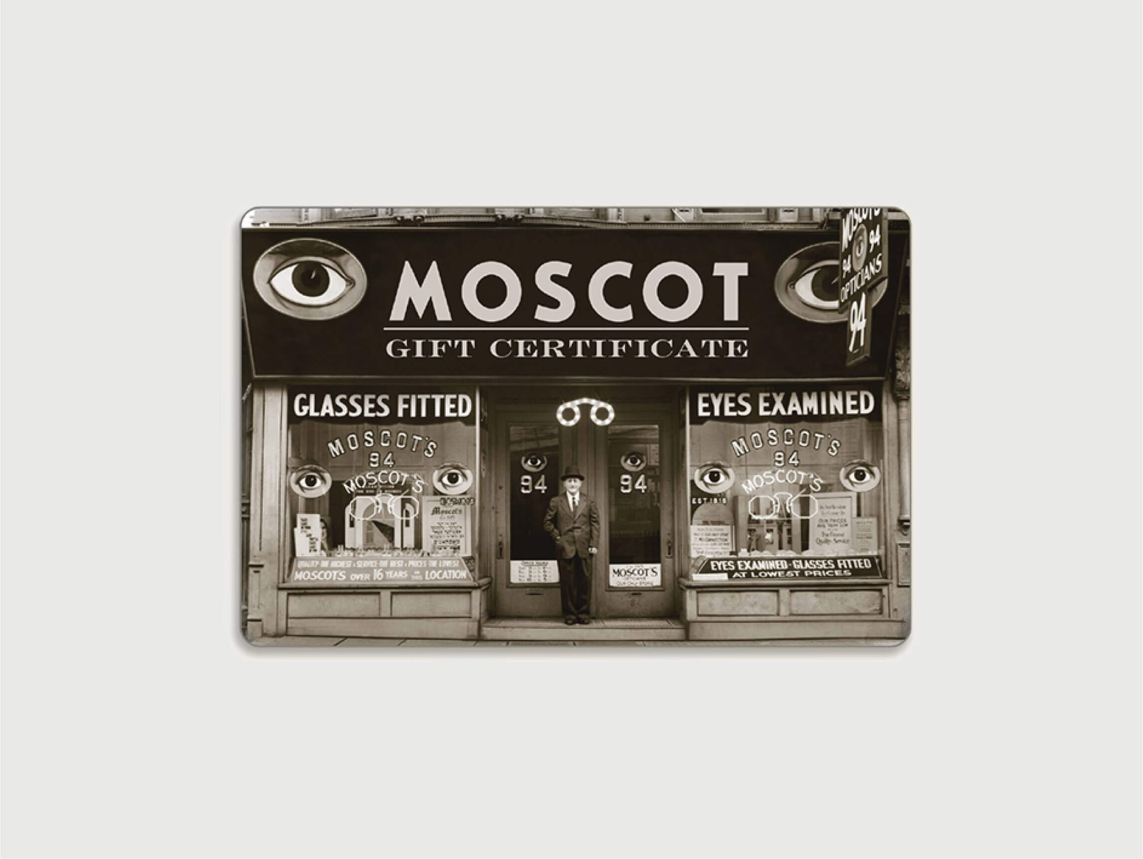 The MOSCOT Gift Card
