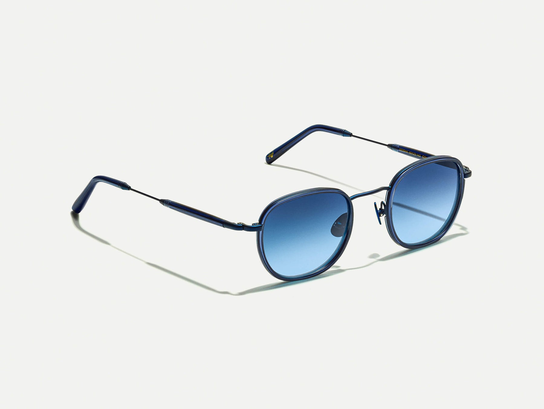 The MOSHA SUN in Navy/Navy with Denim Blue Tinted Lenses