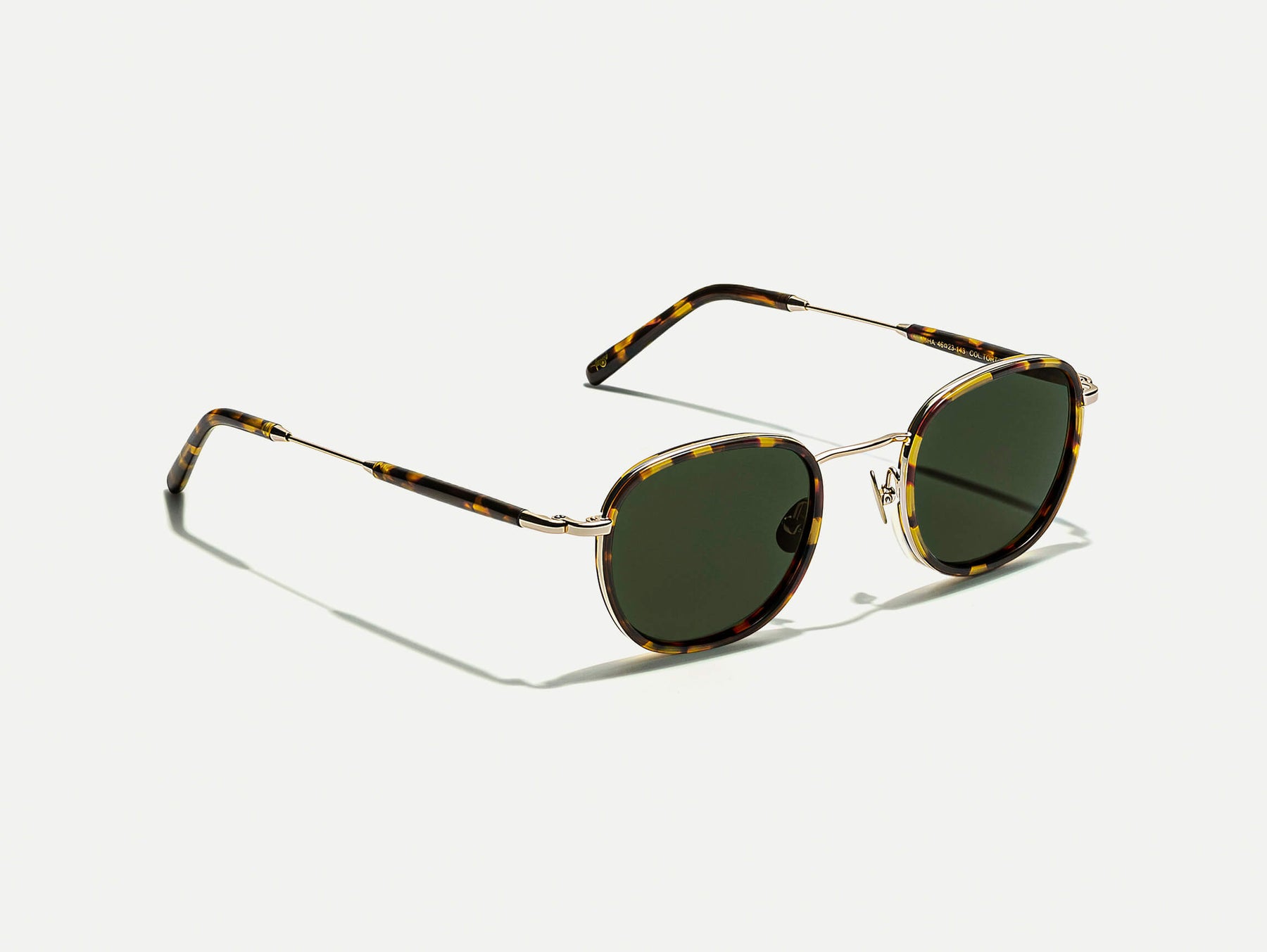 The MOSHA SUN in Tortoise/Gold with G-15 Tinted Lenses