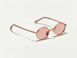 The MOYEL in Navy with New York Rose Tinted Lenses