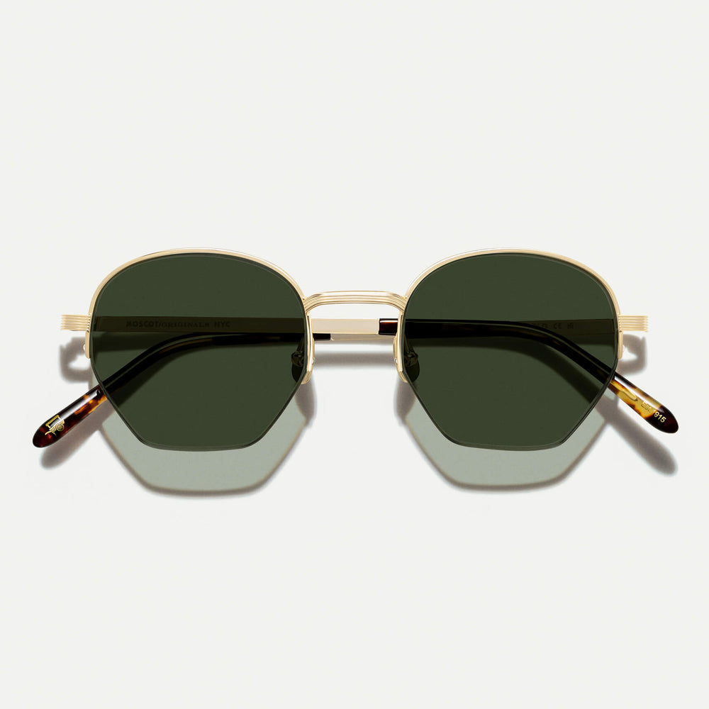 #color_gold with g-15 lens | The PLOTZ SUN in Gold with G-15 Tinted Lenses