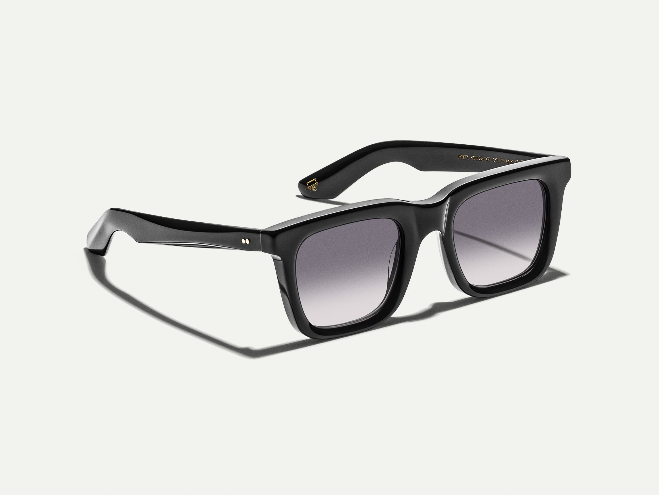 The RIZIK Black with American Grey Fade Tinted Lenses