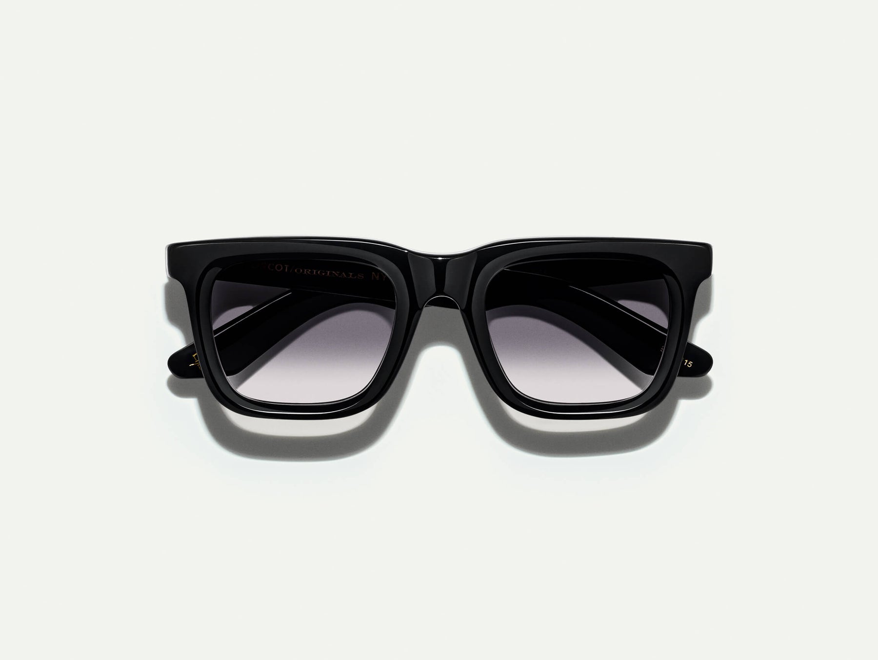 The RIZIK Black with American Grey Fade Tinted Lenses
