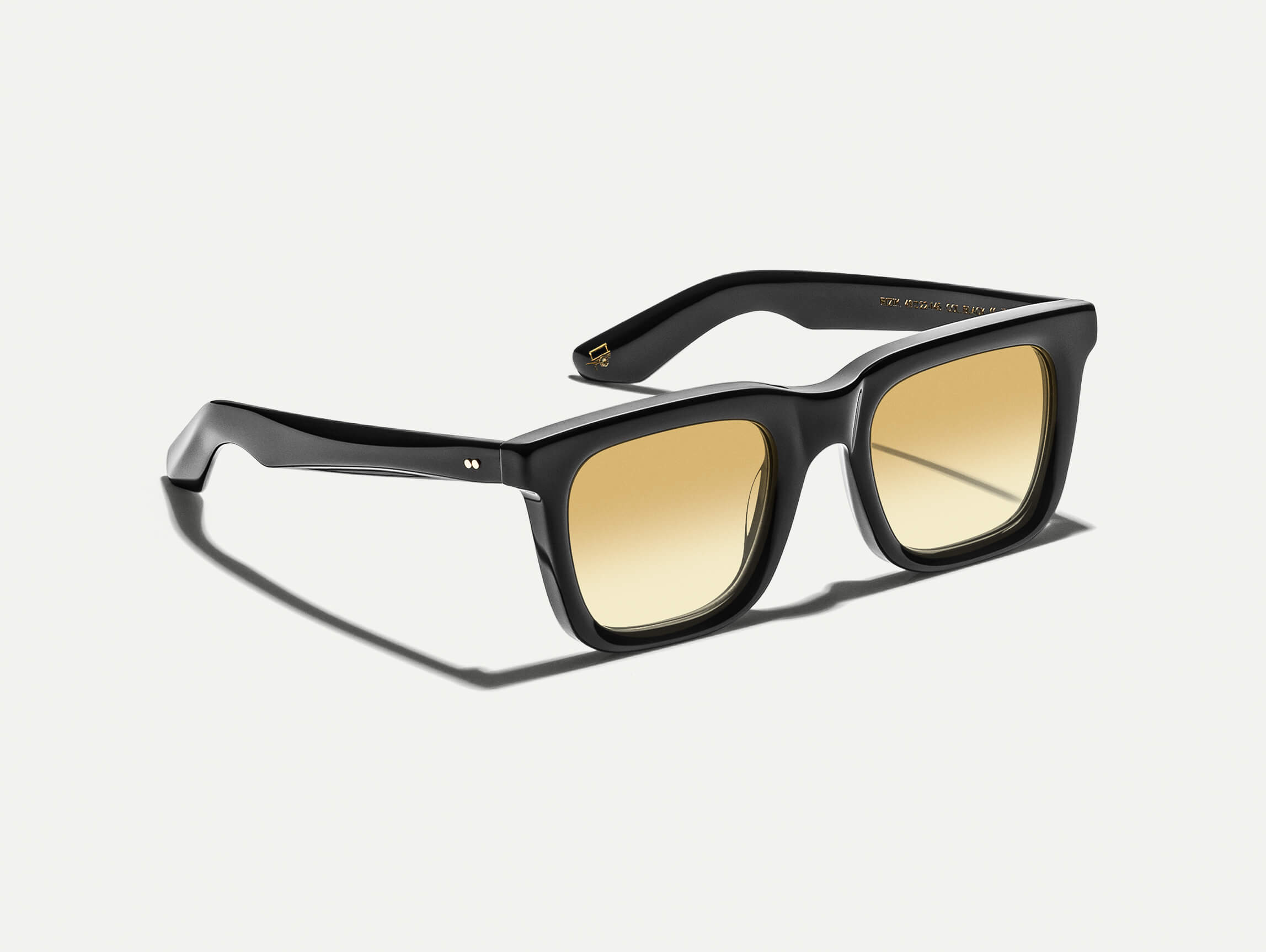 The RIZIK Black with Chestnut Fade Tinted Lenses