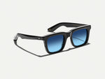 The RIZIK Black with Denim Blue Tinted Lenses