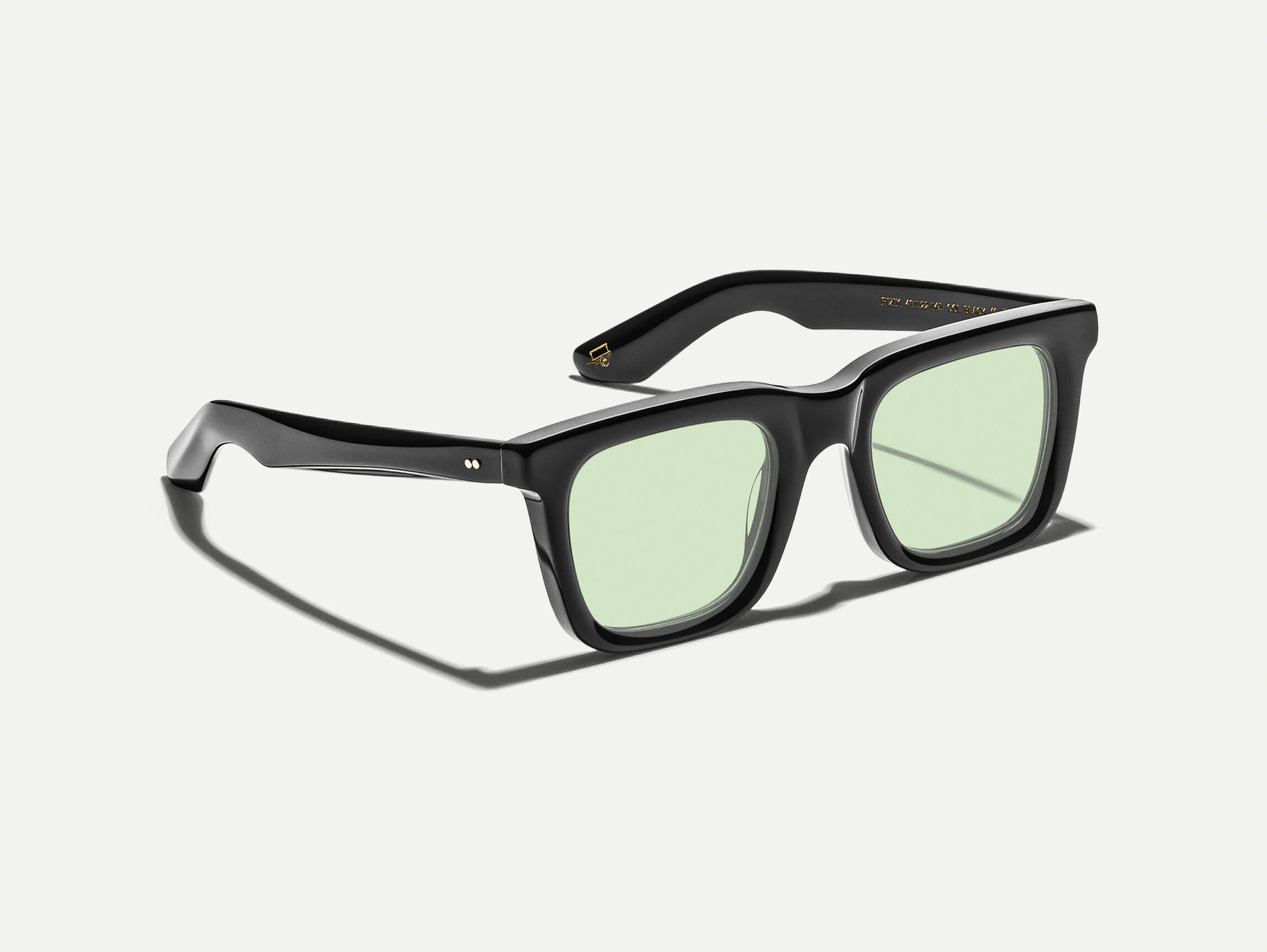 The RIZIK Black with Limelight Tinted Lenses