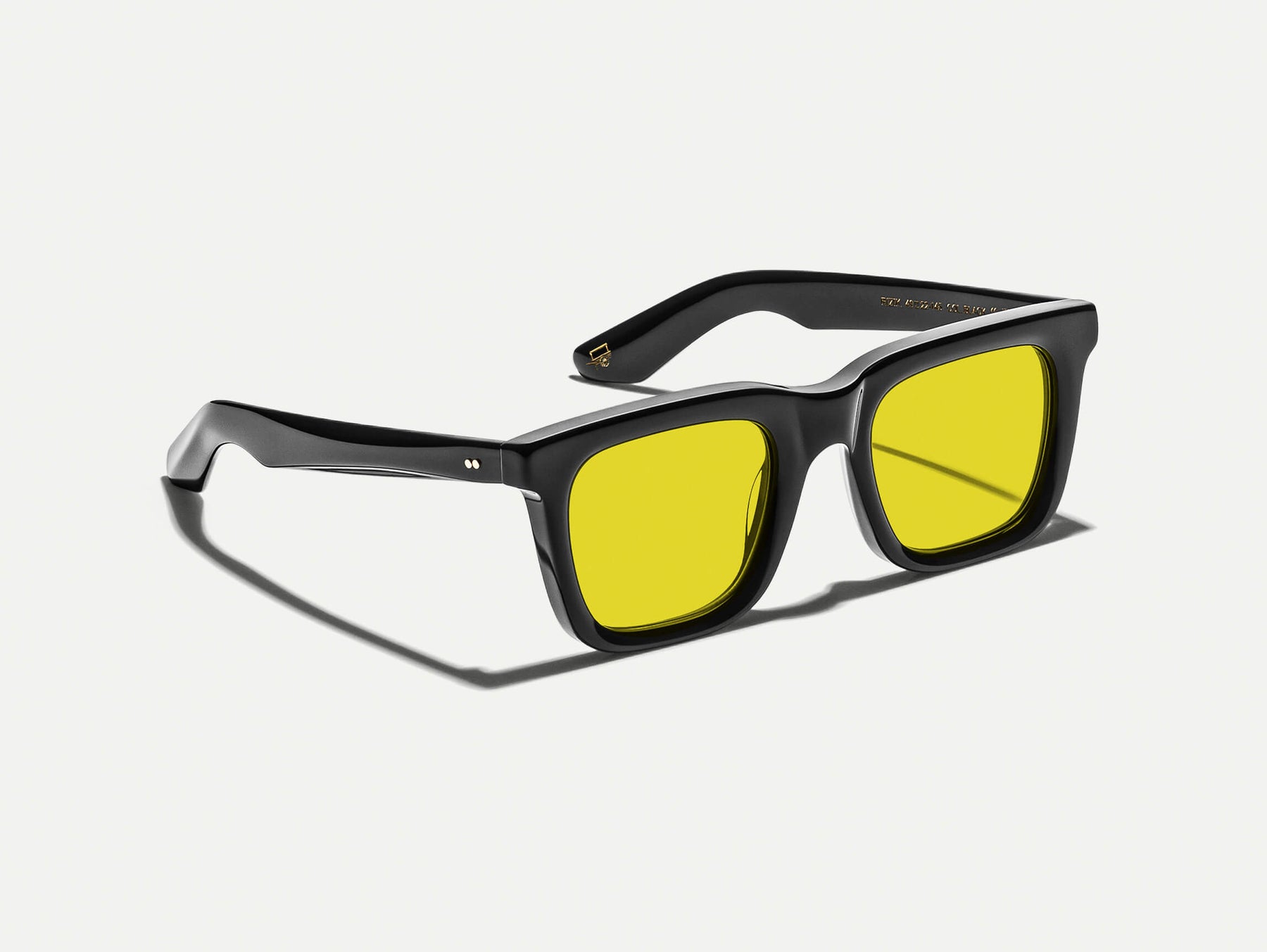 The RIZIK Black with Mellow Yellow Tinted Lenses