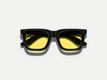 The RIZIK Black with Mellow Yellow Tinted Lenses