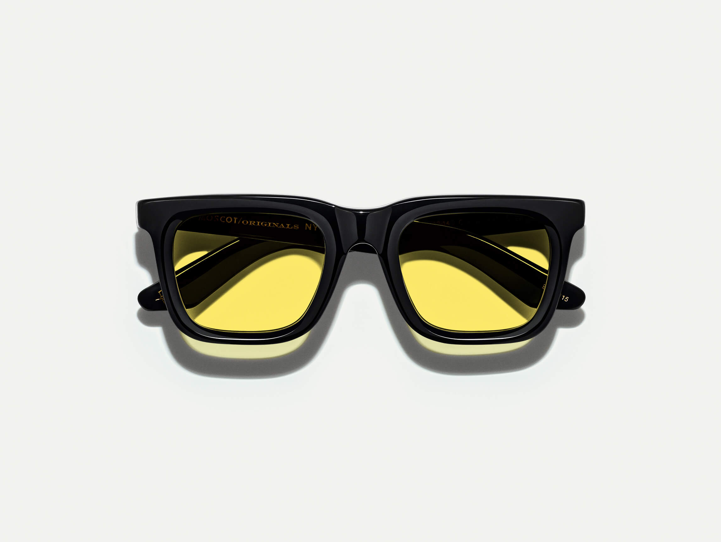The RIZIK Black with Mellow Yellow Tinted Lenses