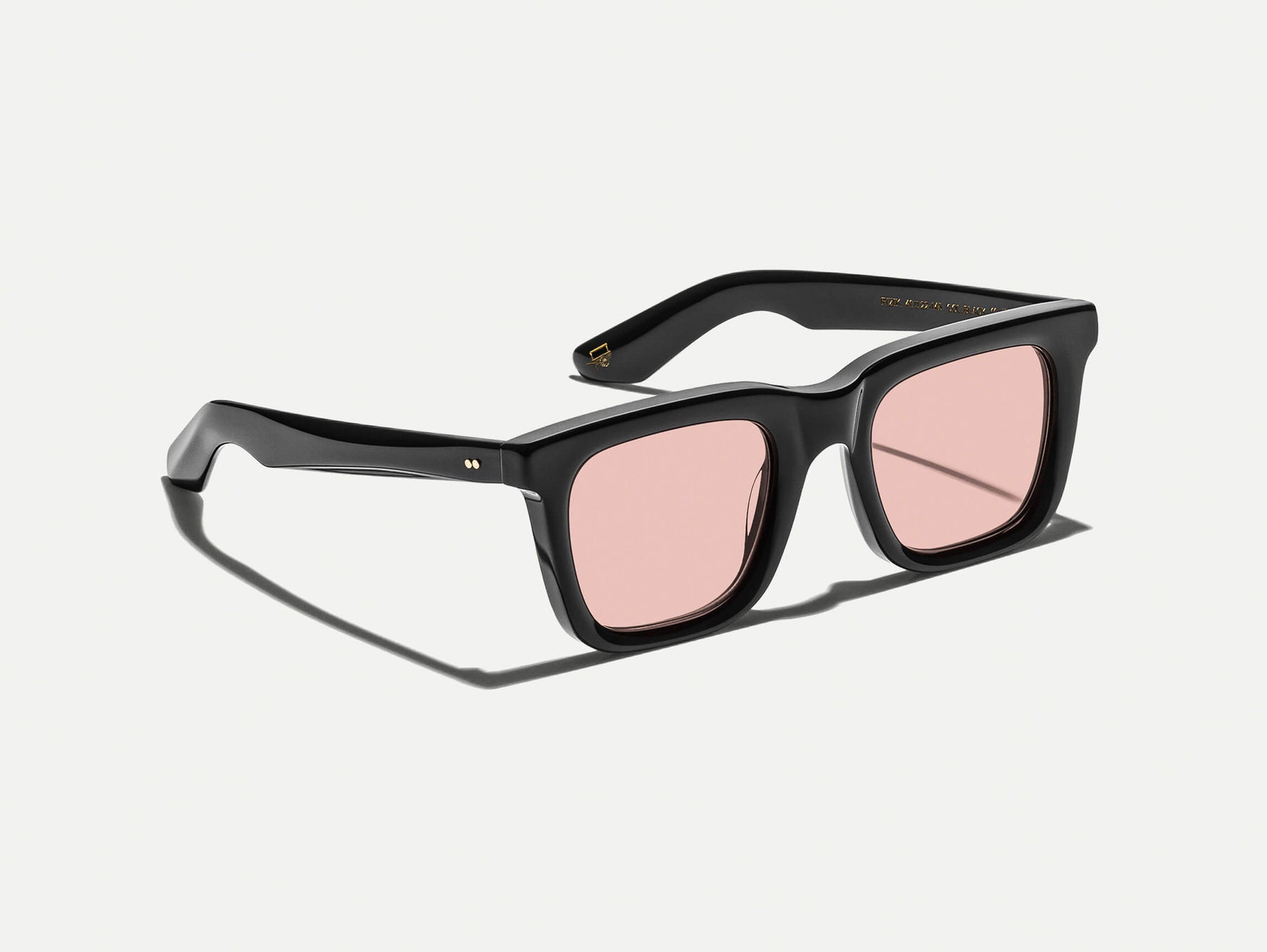 The RIZIK Black with New York Rose Tinted Lenses
