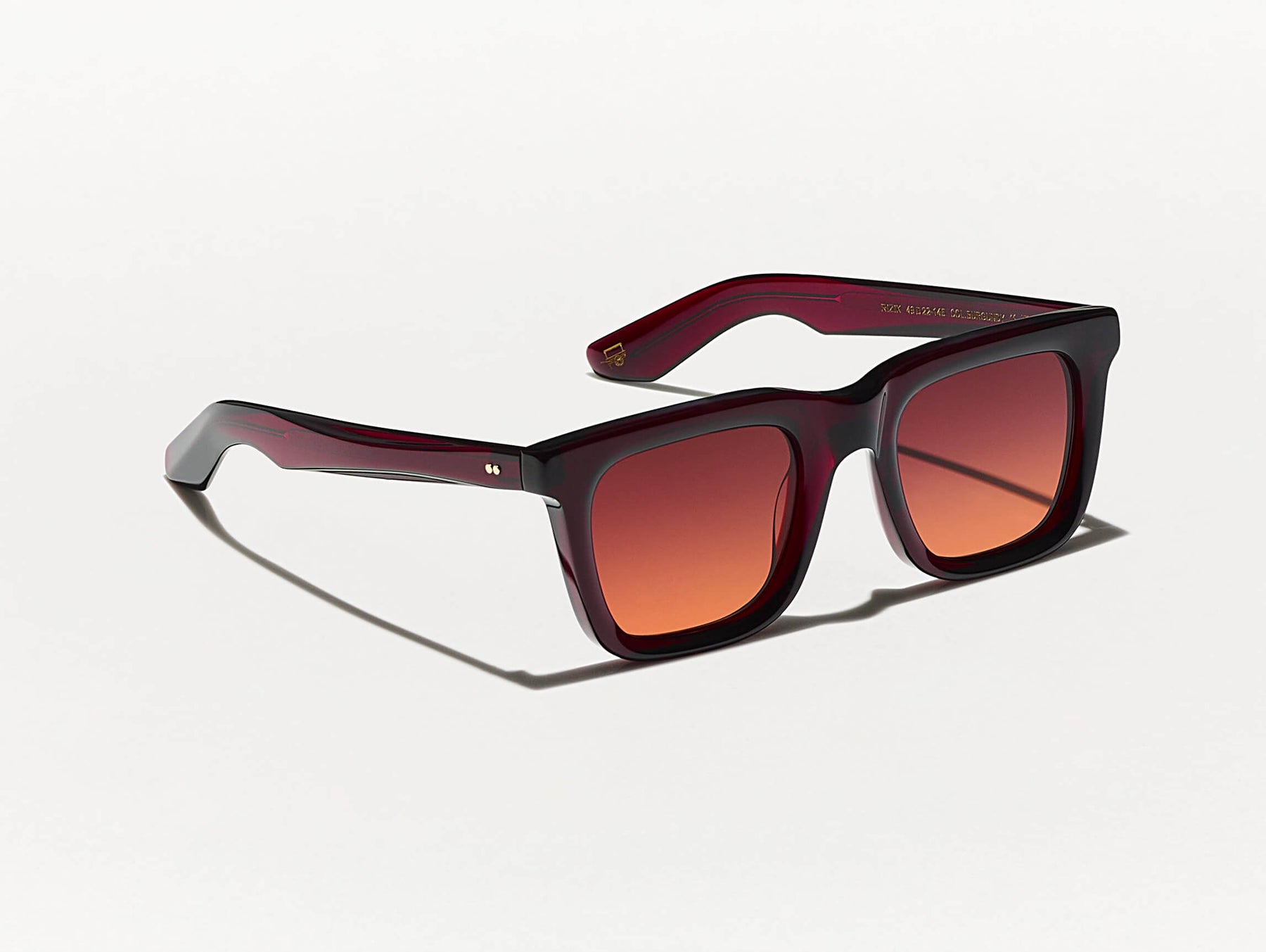 The RIZIK SUN in Burgundy with Cabernet Tinted Lenses